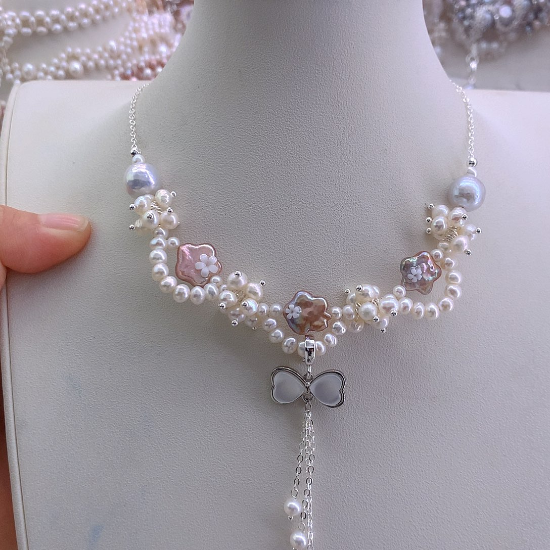 淡水珍珠未镶嵌项链