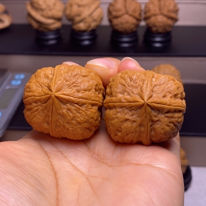 S***l把件文玩核桃玺宝四楞28