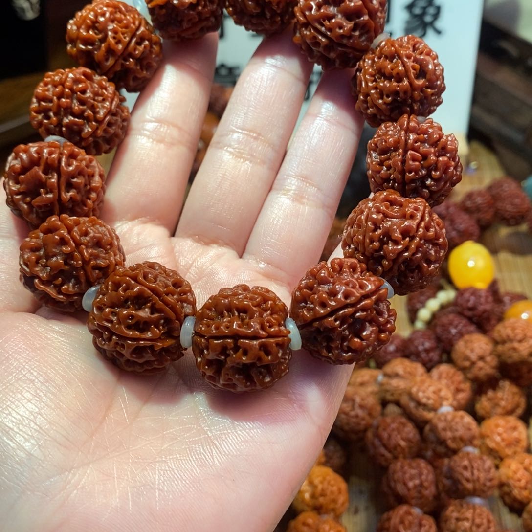 金刚菩提手串宇*226瓣素