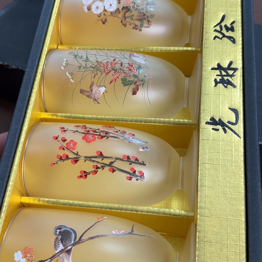 水晶光琳慧五杯皮小桃