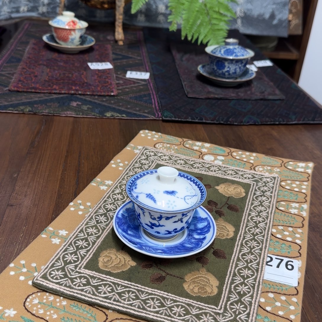 织绣6 都是一张价格三十六纺茶垫