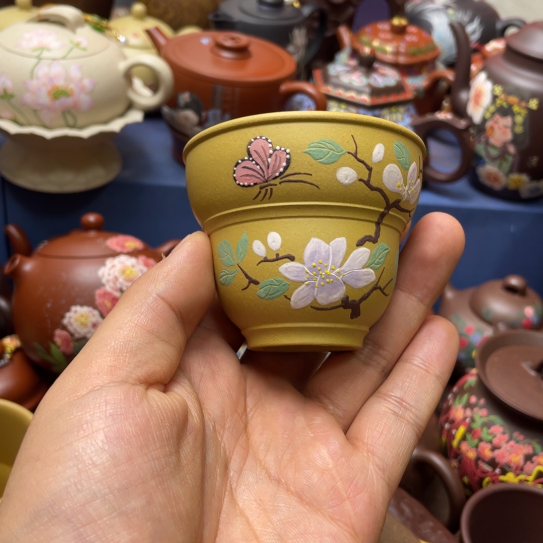 紫砂茶杯紫砂主人杯80cc