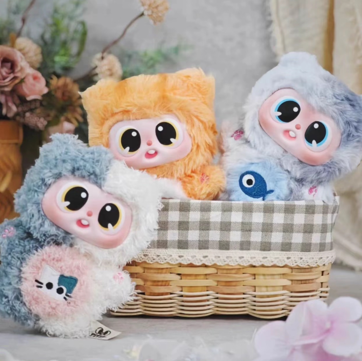 【cc拆盒】Pitty毛绒公仔二代喵喵宿舍搪胶毛绒盲盒挂件