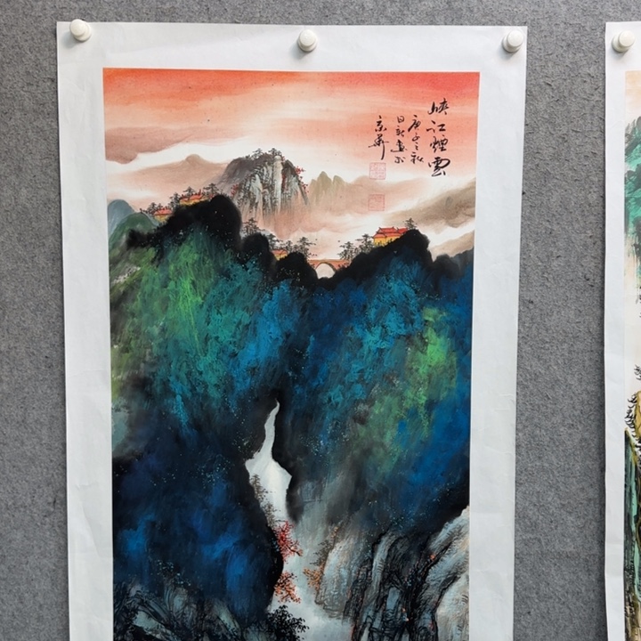书法作品多次参加全国