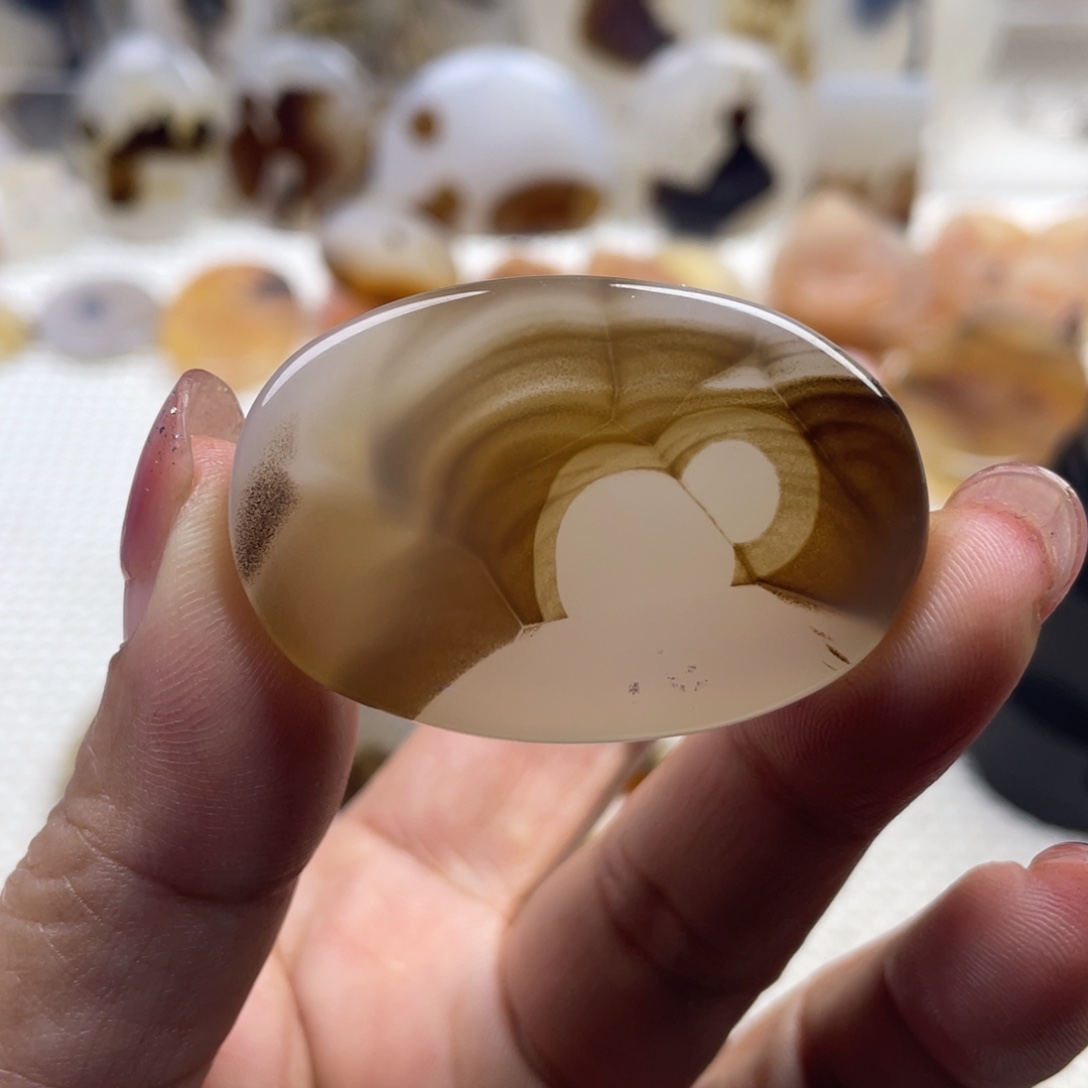 玛瑙/玉髓未镶嵌颈饰