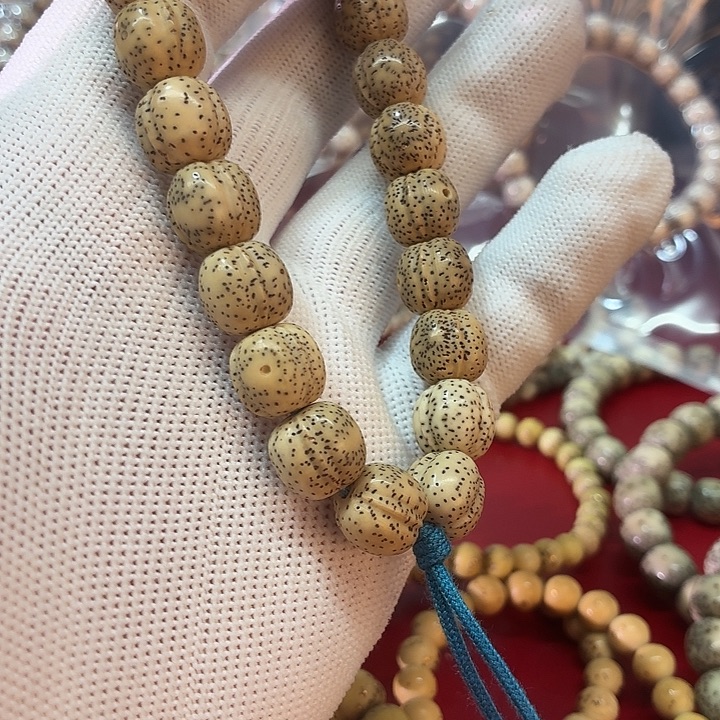 星月菩提手串120改奇方珠