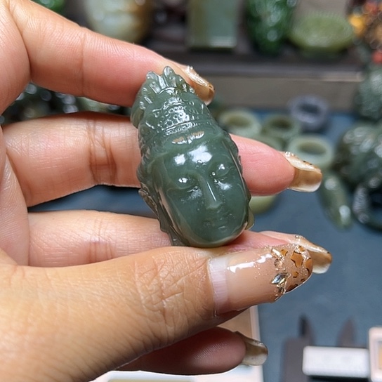 和田玉挂件未镶嵌