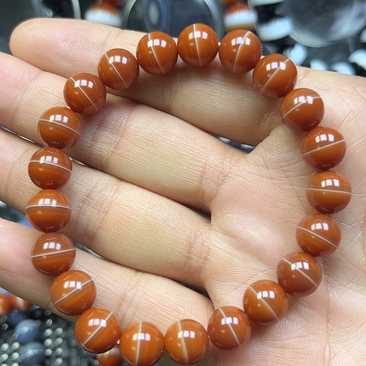 玛瑙/玉髓未镶嵌手串