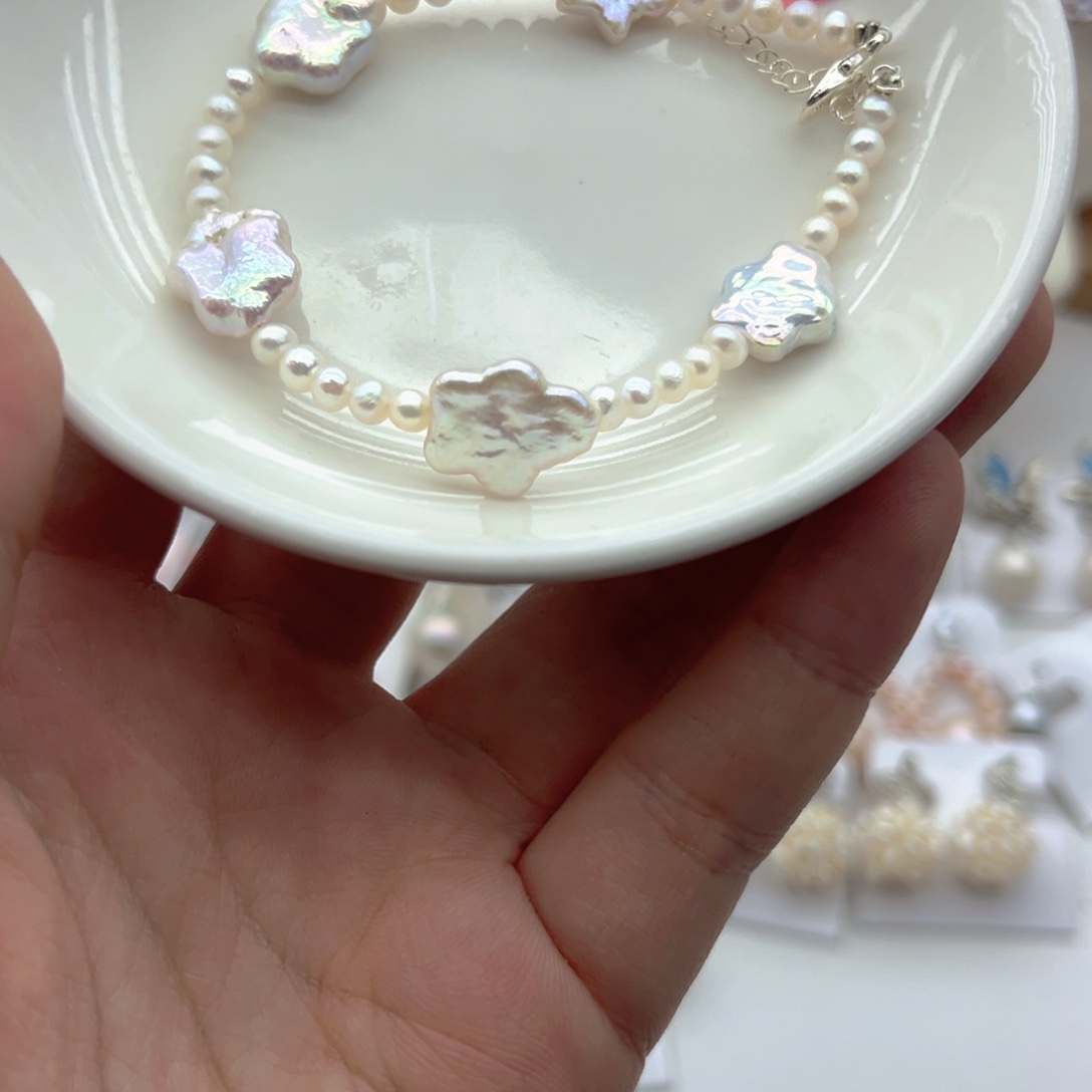 淡水珍珠未镶嵌颈饰