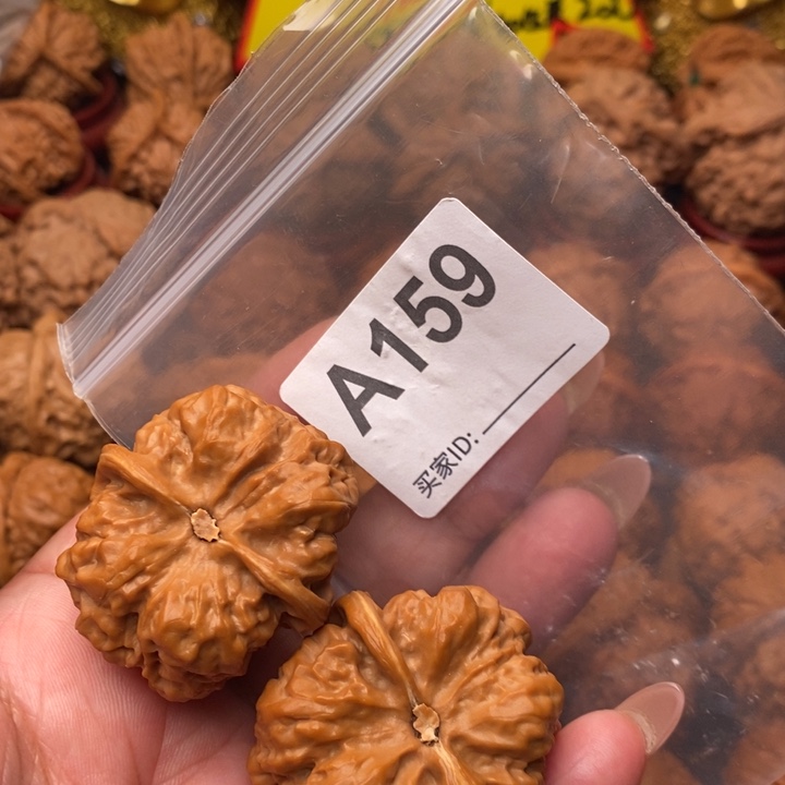 文玩核桃把件蛤蟆38尺159号