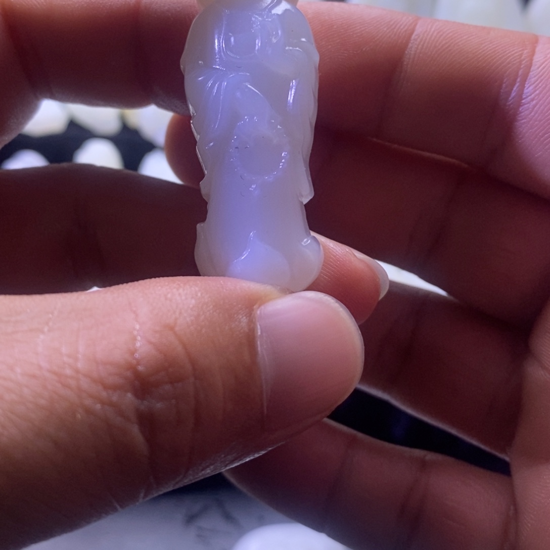 君***言和田玉未镶嵌颈饰