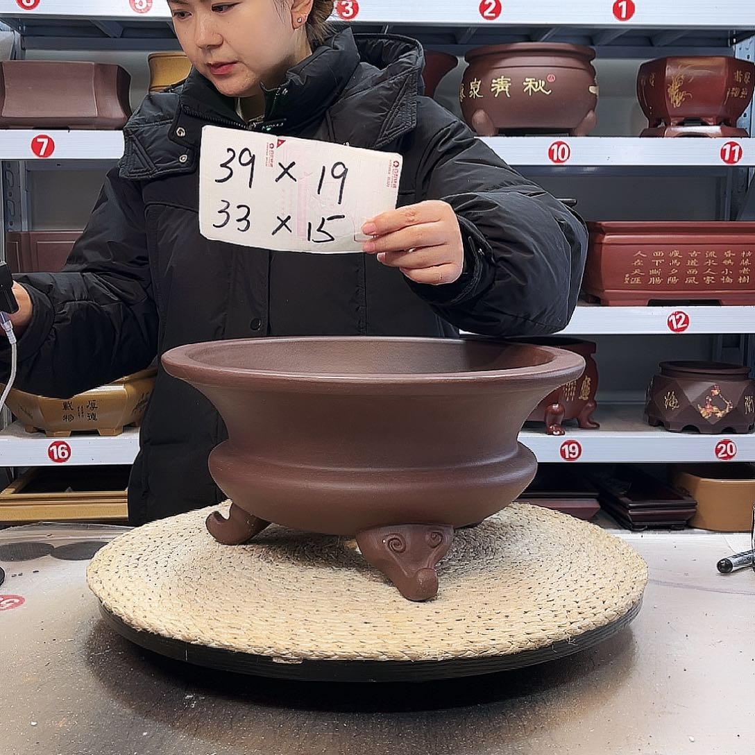 紫砂花盆紫砂花盆