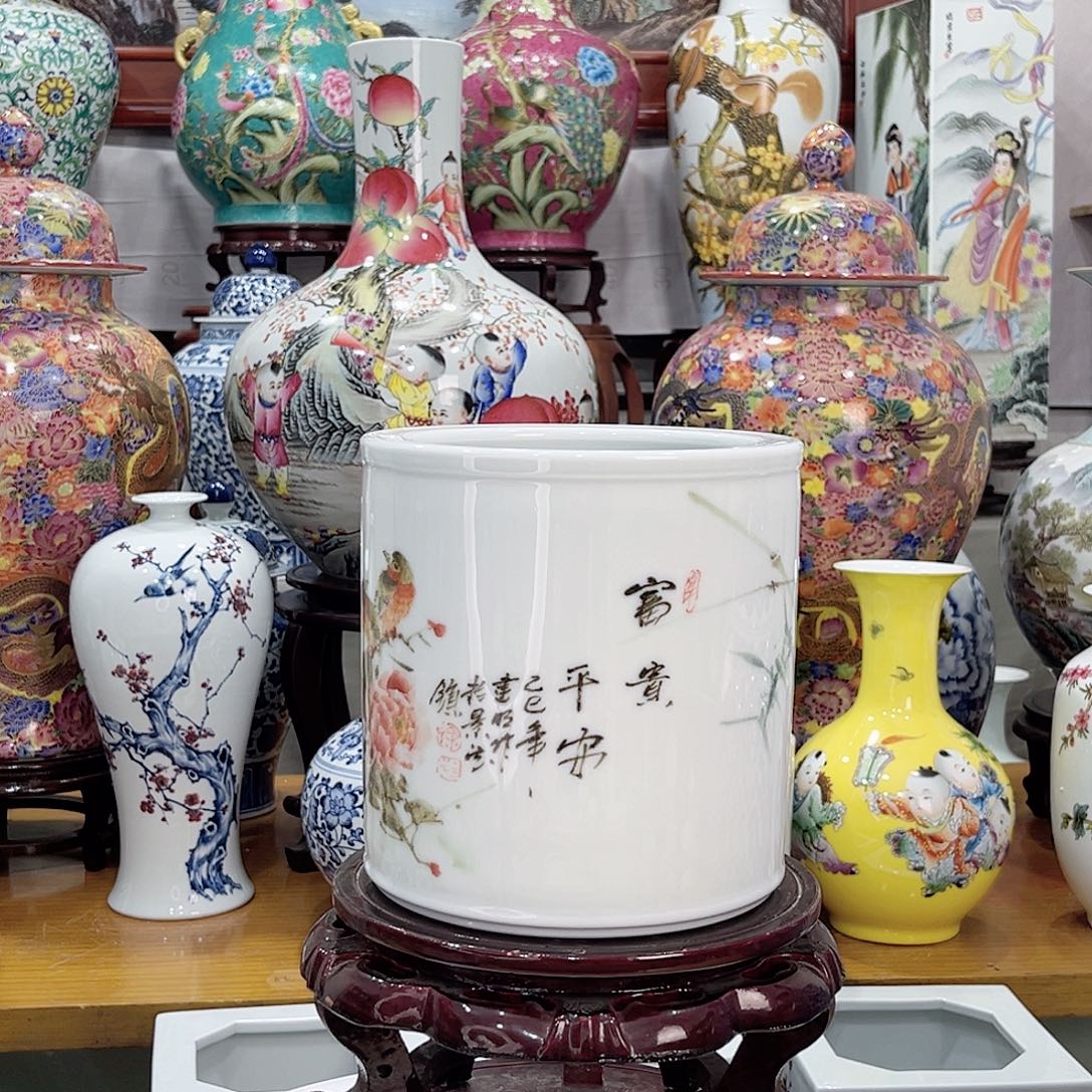 孟***国摆件景德镇的陶瓷