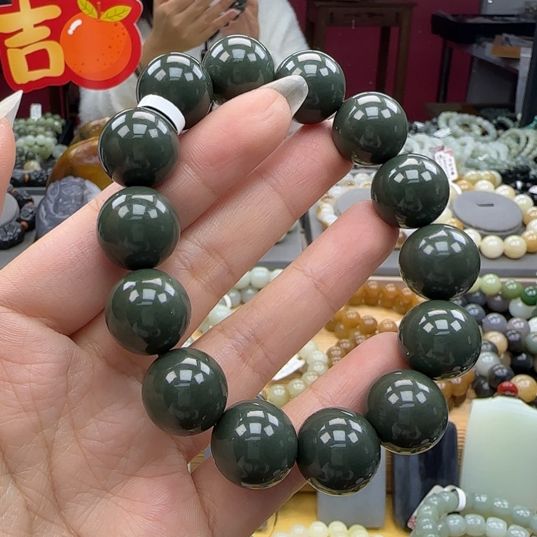 和田玉手链未镶嵌