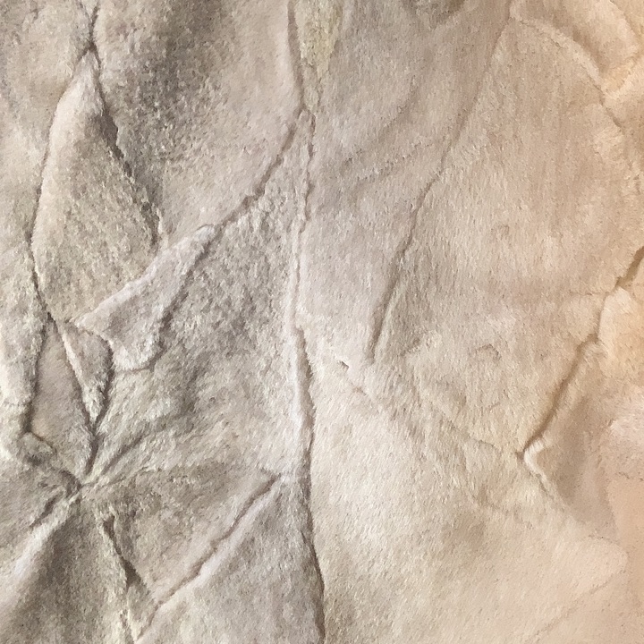 伯***驹羊毛羊皮毛一体浅咖其色三件套一套微瑕