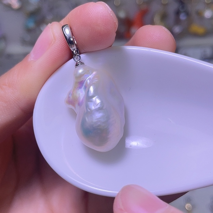 淡水珍珠颈饰合金79