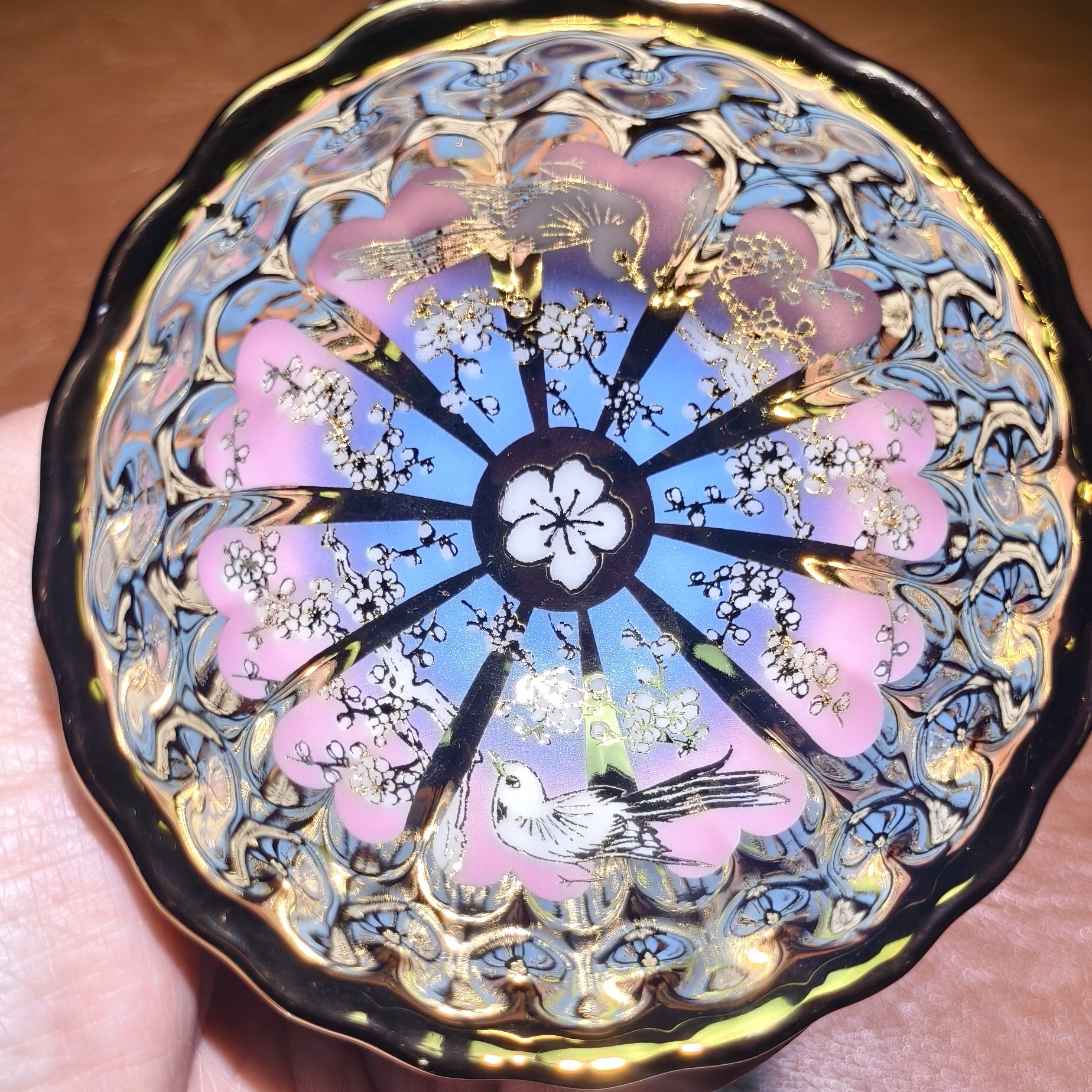 【金玉满堂喜上眉梢】喝茶喝水品茗杯陶瓷杯主人杯