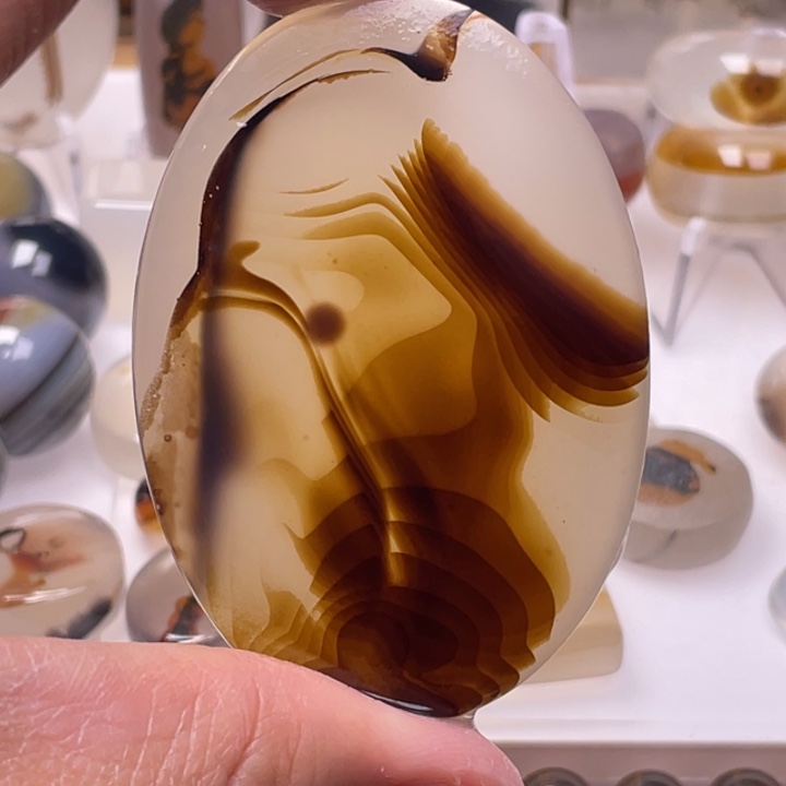 玛瑙/玉髓未镶嵌吊坠(不含链)