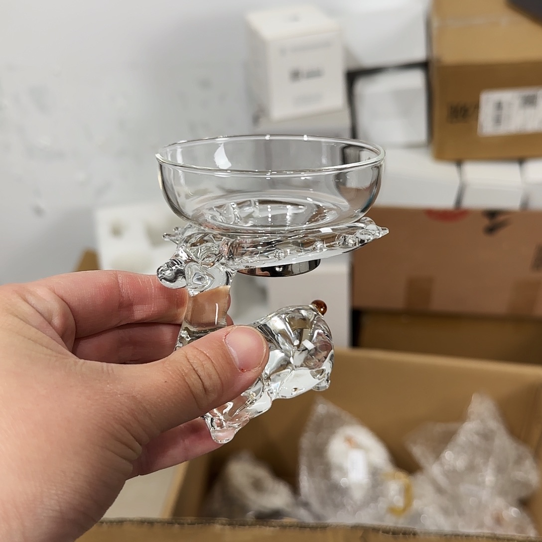 664l5样品微瑕茶漏高硼硅