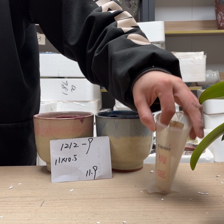 粗陶多肉花盆微瑕9