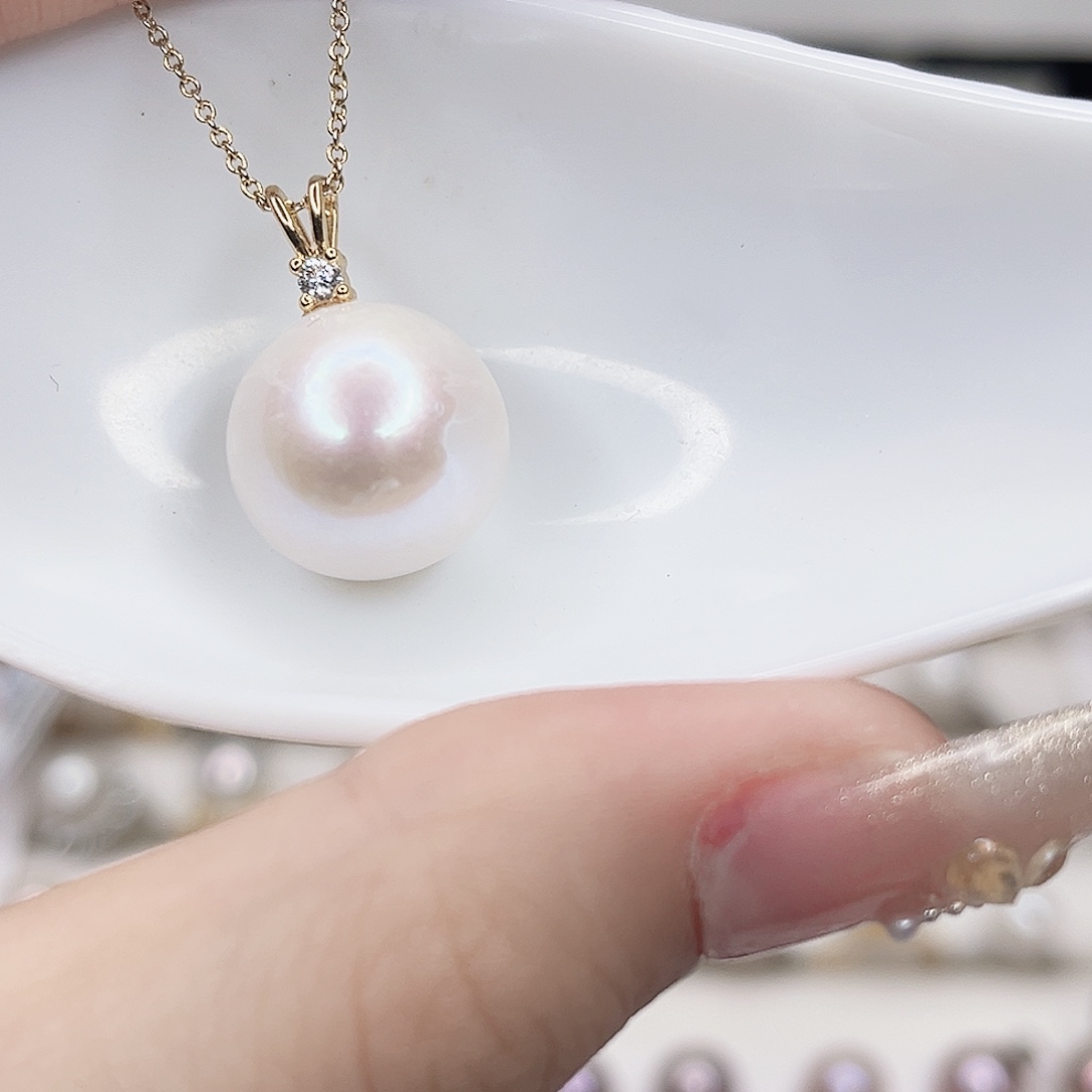 合金吊坠(赠链)淡水珍珠