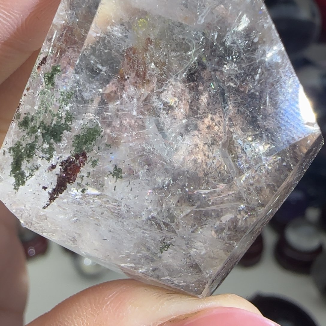 水晶摆件未镶嵌a493