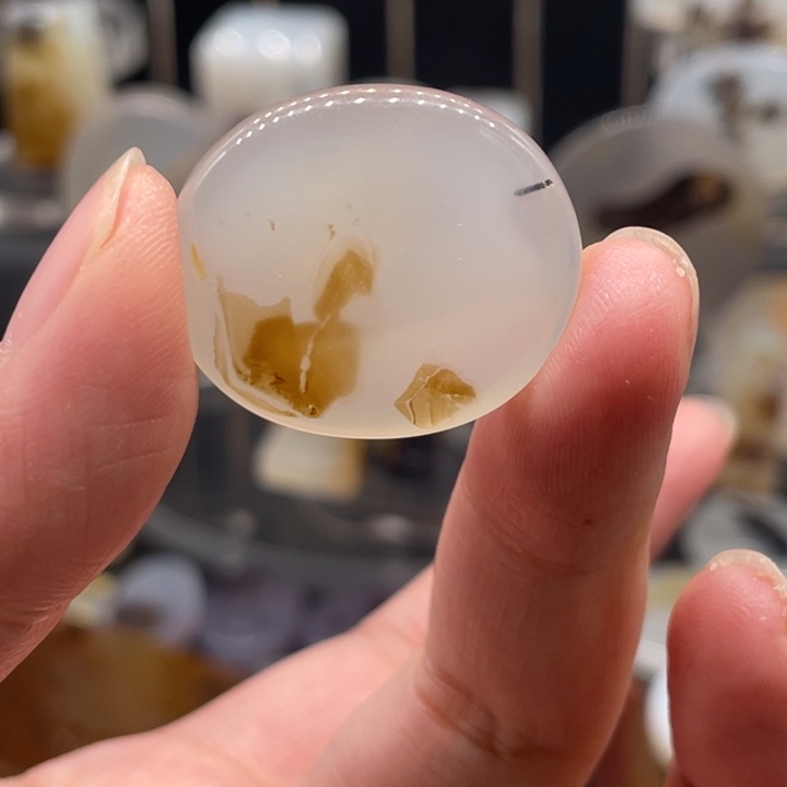 玛瑙/玉髓合金颈饰