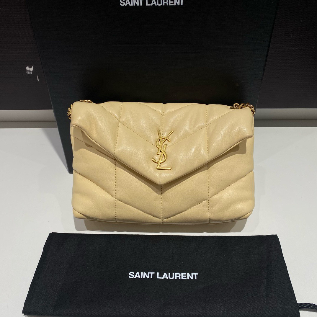 99新 YSL/圣罗兰 YSL 云朵邮差包（4864）