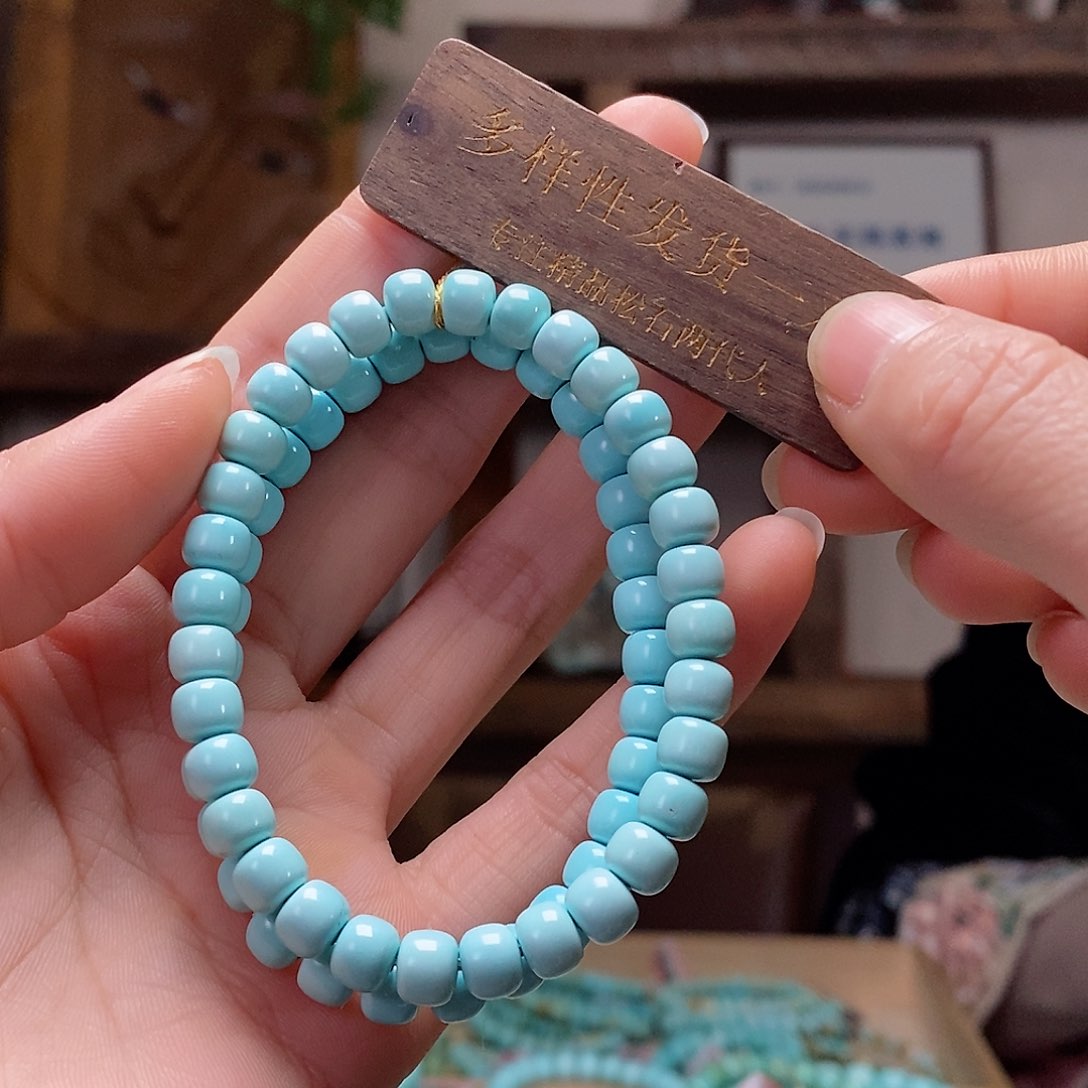 绿松石珠宝奇石未镶嵌