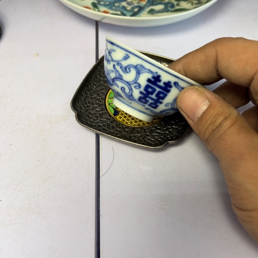瓷片瓷器摆件、茶室雅器