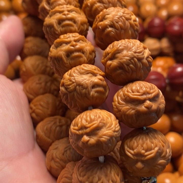 【闪购商品】猴头核桃吊坠S*丶悟空