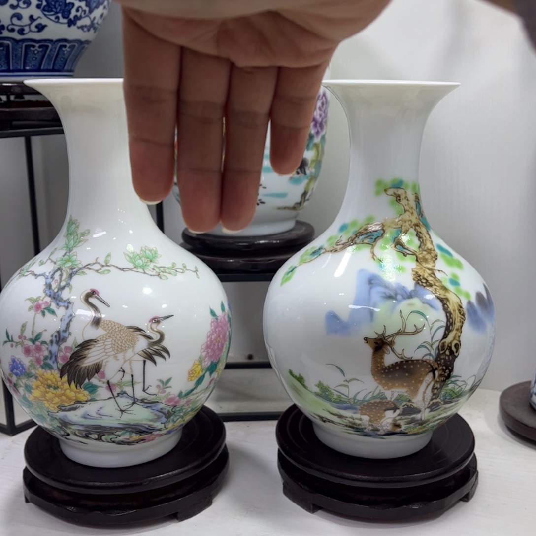 景德镇陶瓷花瓶摆件