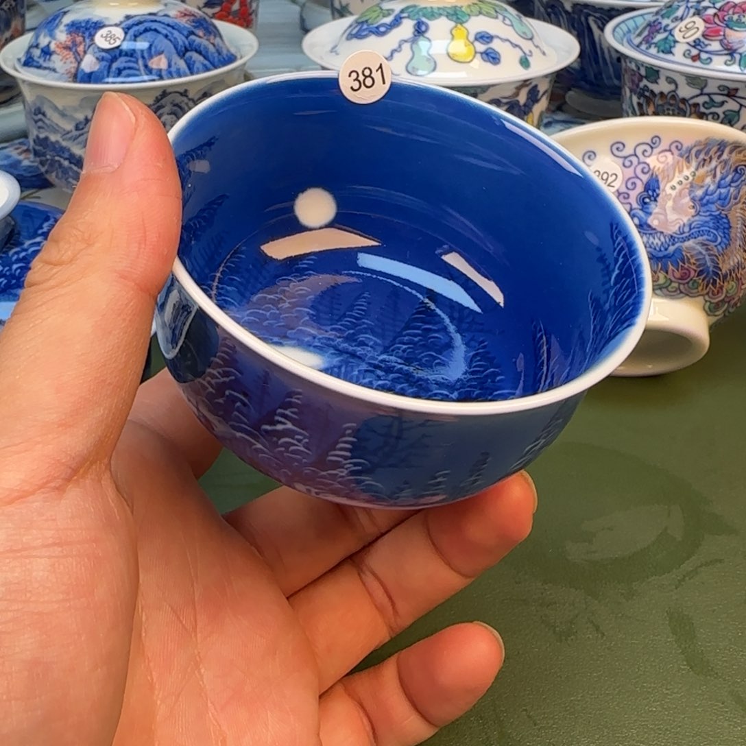 彦祖纯手工手绘茶具381