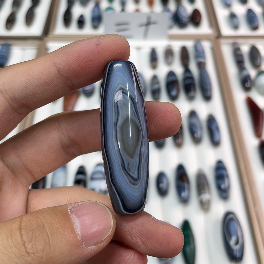 玛瑙/玉髓颈饰合金A****手