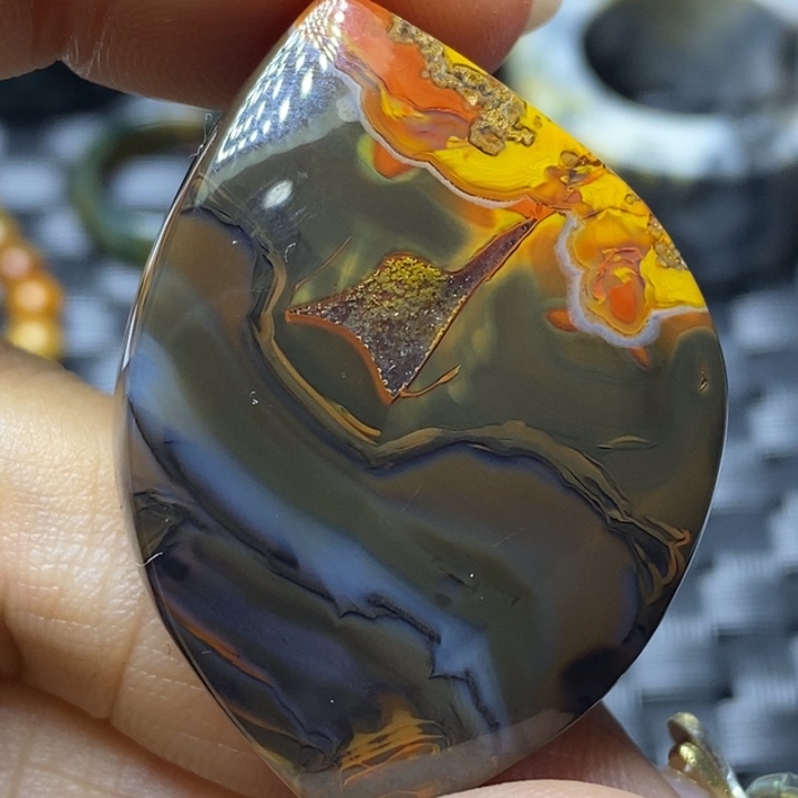 玛瑙/玉髓颈饰未镶嵌