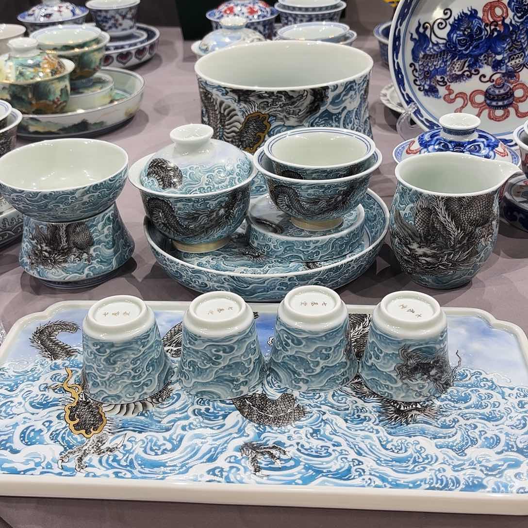 瓷片景德镇瓷器展和