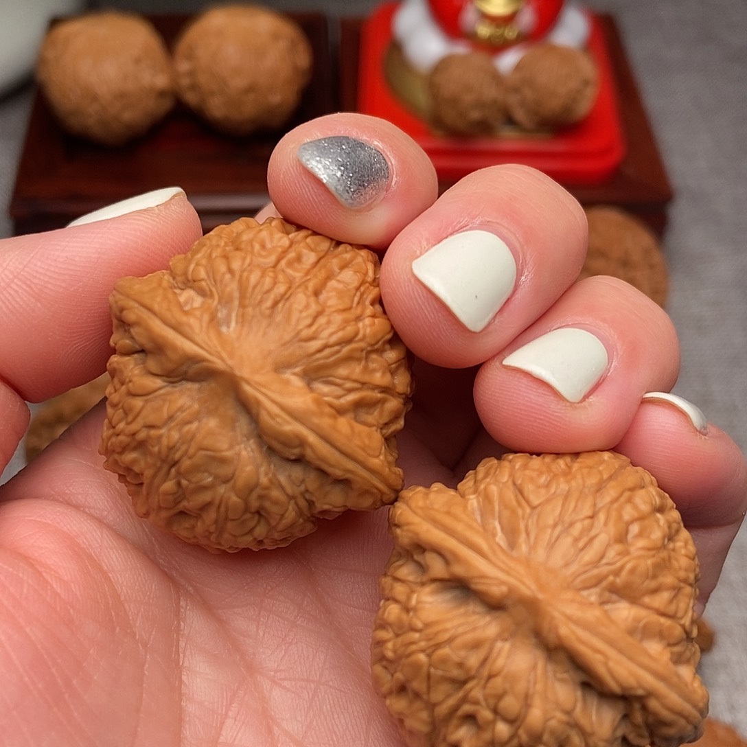 文玩核桃把件乾隆磨37全品毕业级