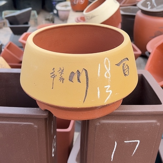 紫砂花盆透气花盆