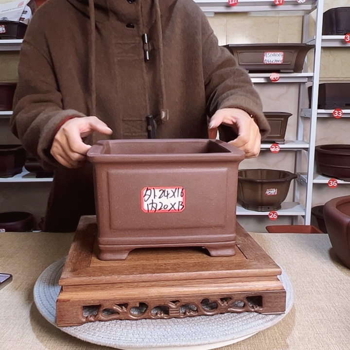 红陶紫砂花盆等多种