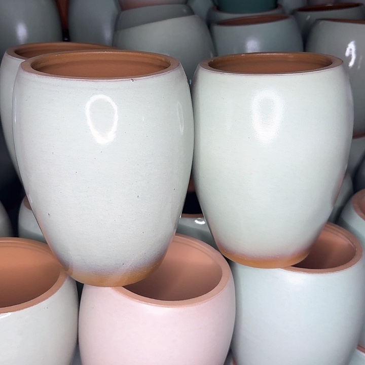 紫砂花盆微瑕花盆处理来啦