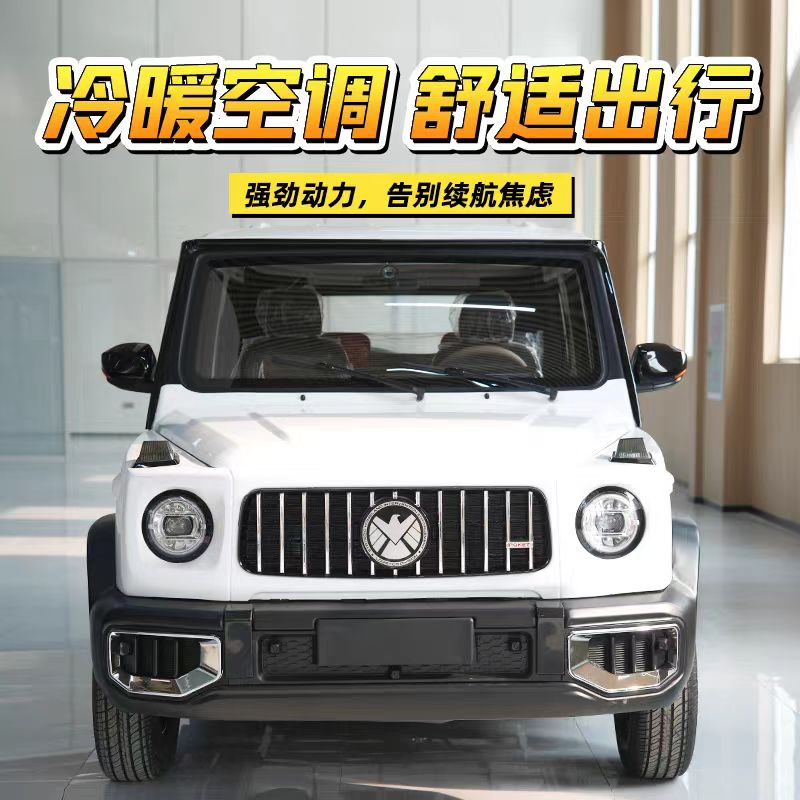 电动四轮车2025新款空调家用女士小型老爷乐老年代步车