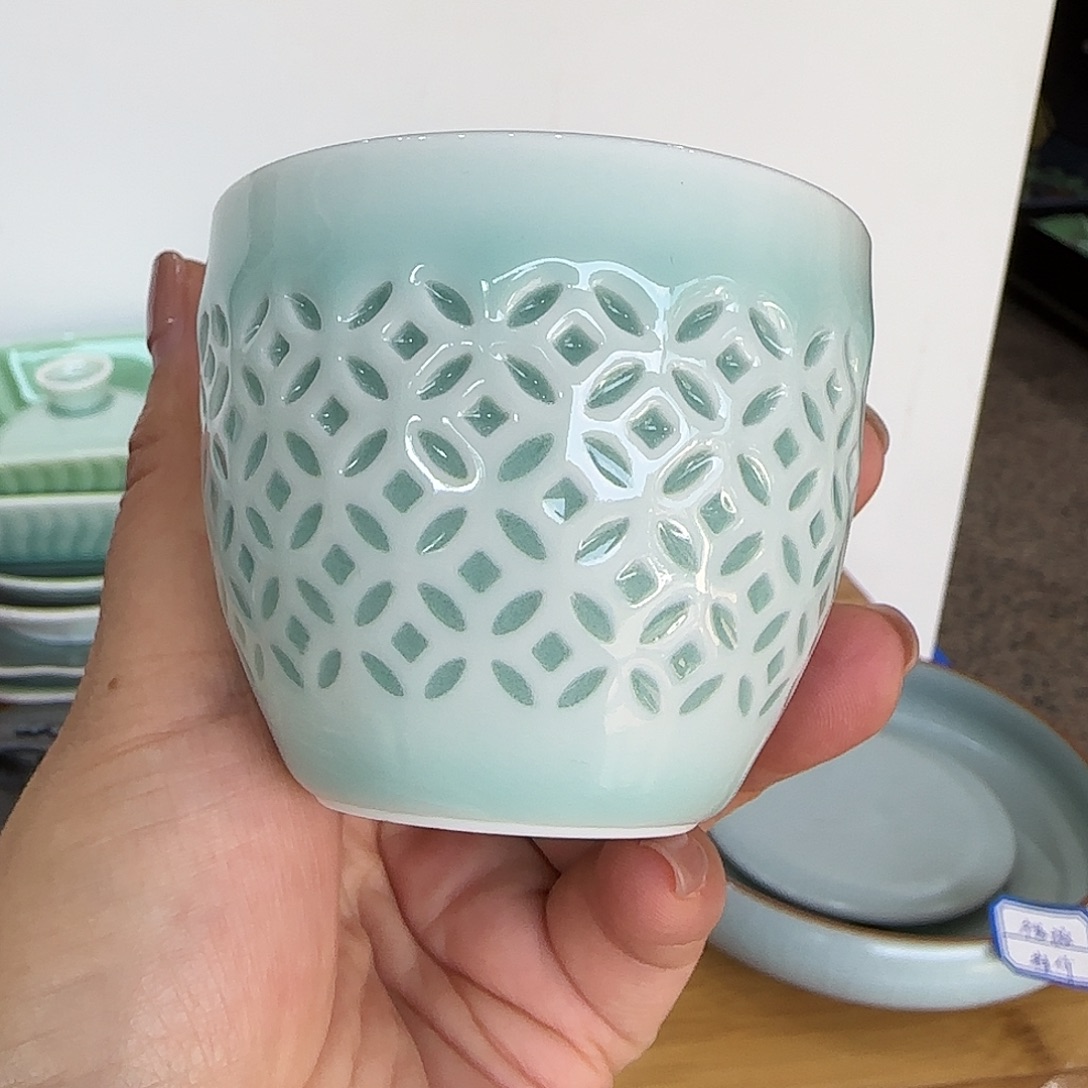 龙泉敬悦青瓷品茗杯