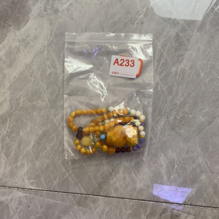 非金属树脂手链 手工串珠A233