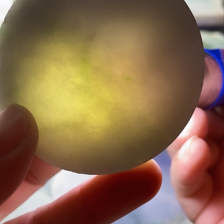 翡翠颈饰未镶嵌毛料95