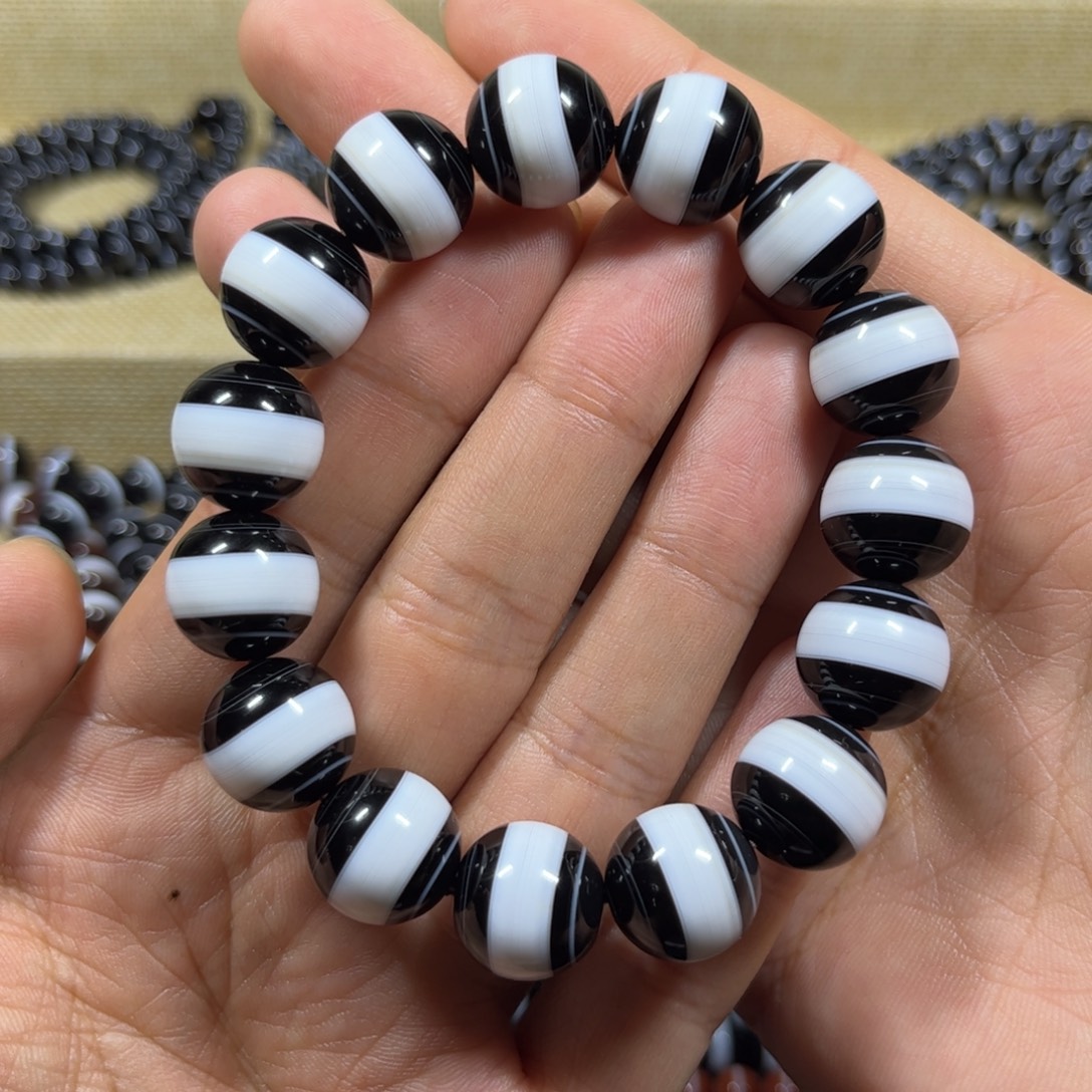 玛瑙/玉髓未镶嵌手链