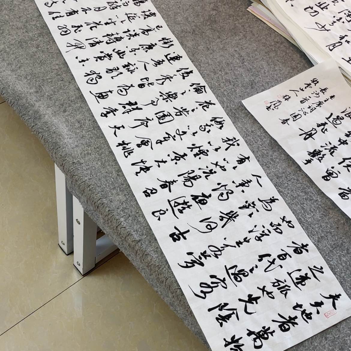 【闪购商品】书法北兰亭徐岚138×34