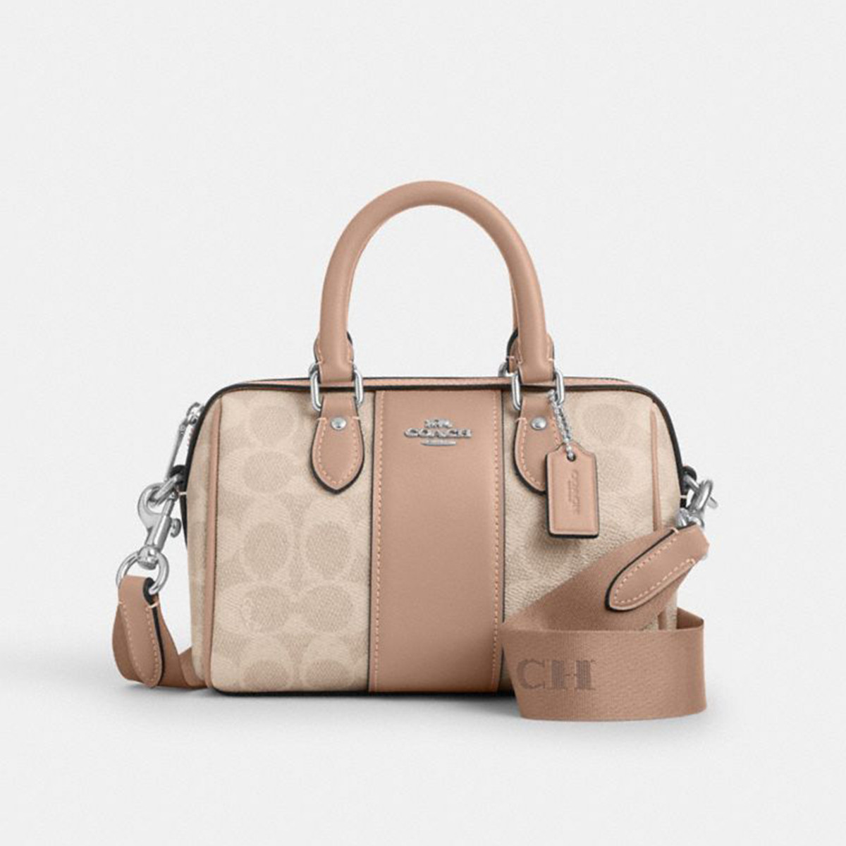 COACH｜【七夕节礼物】蔻驰Rowan 18波士顿包斜挎单肩手提包CW331