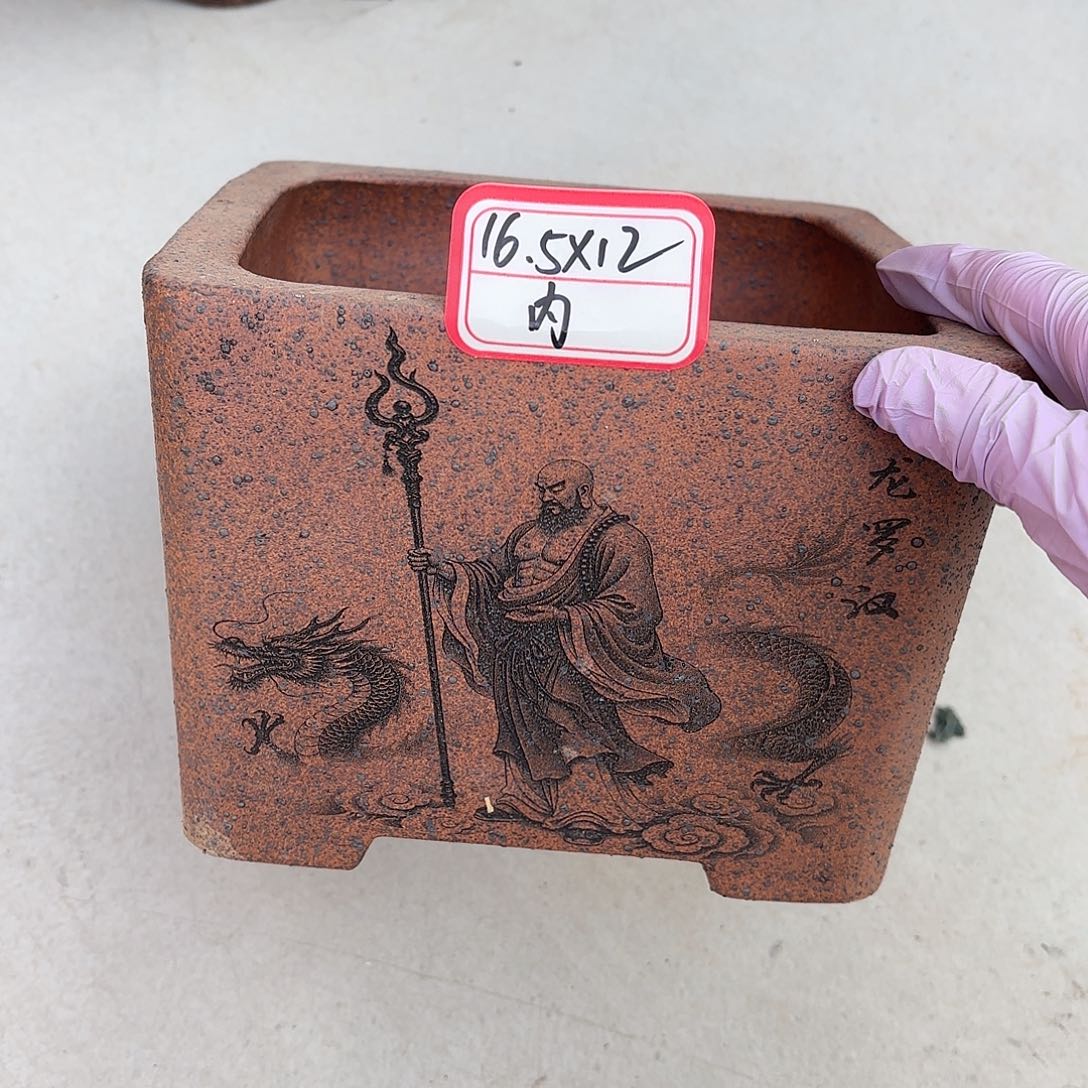 紫砂花盆紫砂工艺品