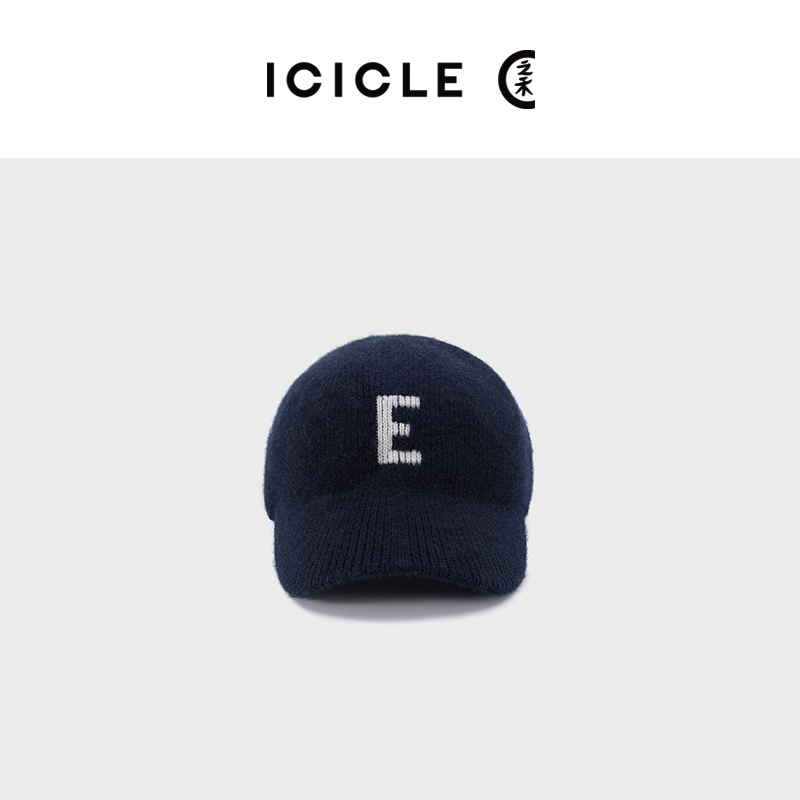 ICICLE之禾25早秋新品羊绒针织棒球帽1668