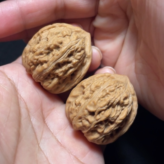 把件文玩核桃34赤龙鸡心